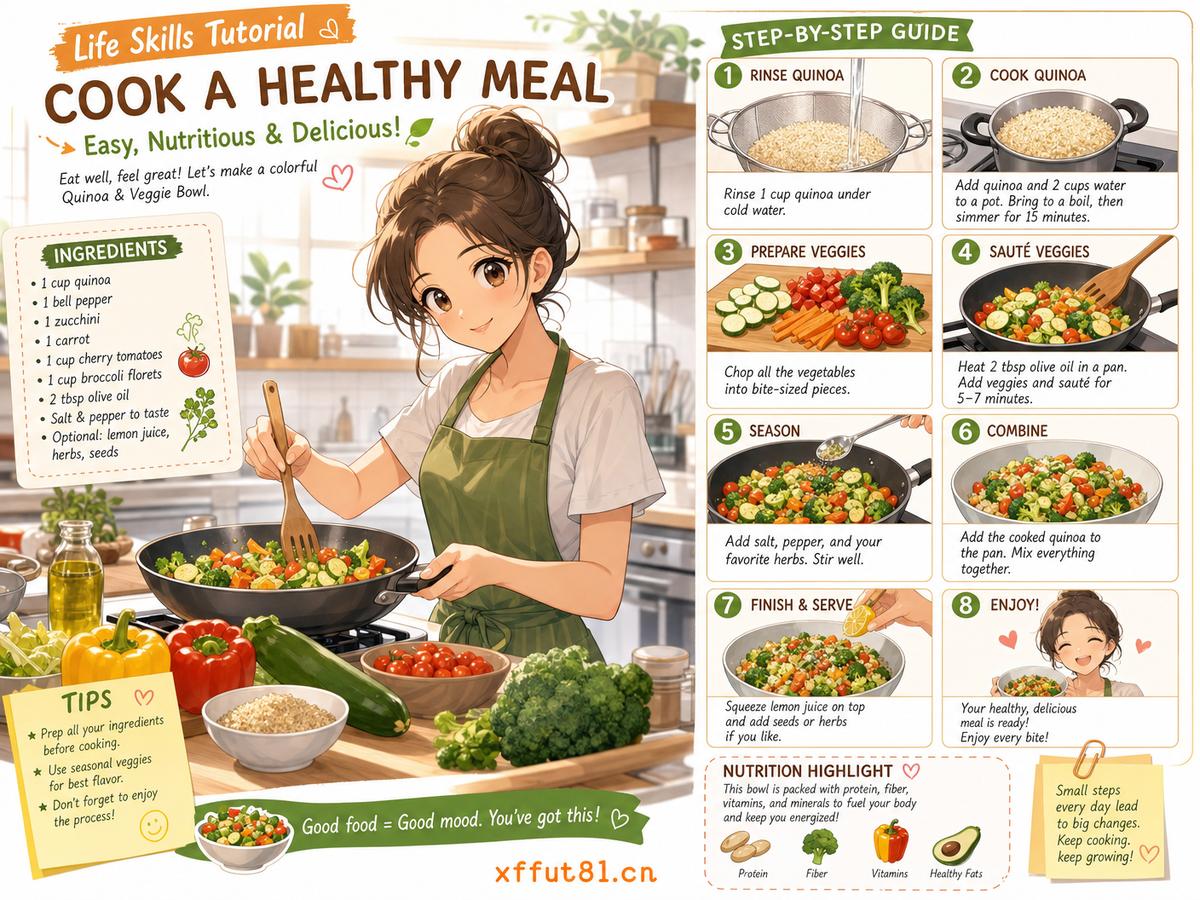 探花生活技能动漫-健康饮食教程